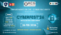 CYBERFEST'26 National Level Cybersecurity Challenge Poster
